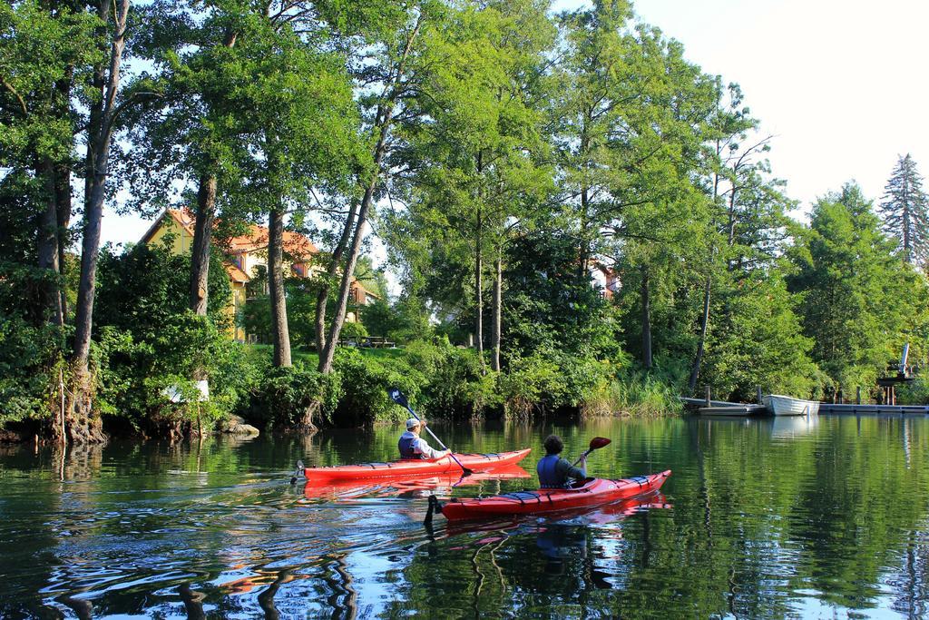 Mueritzparadies - Feriendorf Alte Fahrt Rechlin Bagian luar foto